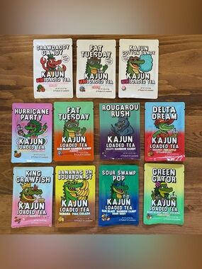 Pick 6 KAJUN Loaded Tea Bundle